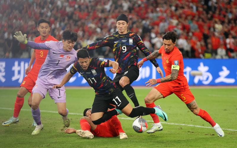中国青年足球队对韩国直播