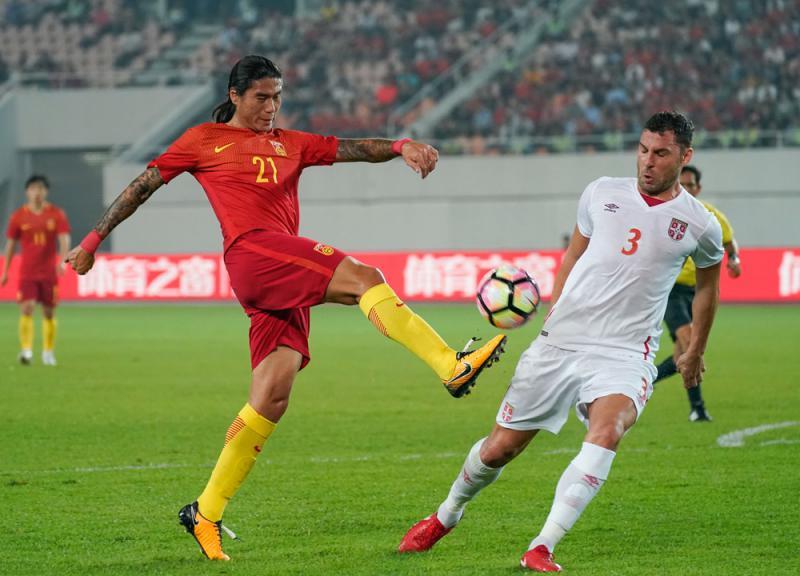 中国vs塞尔维亚足球录像