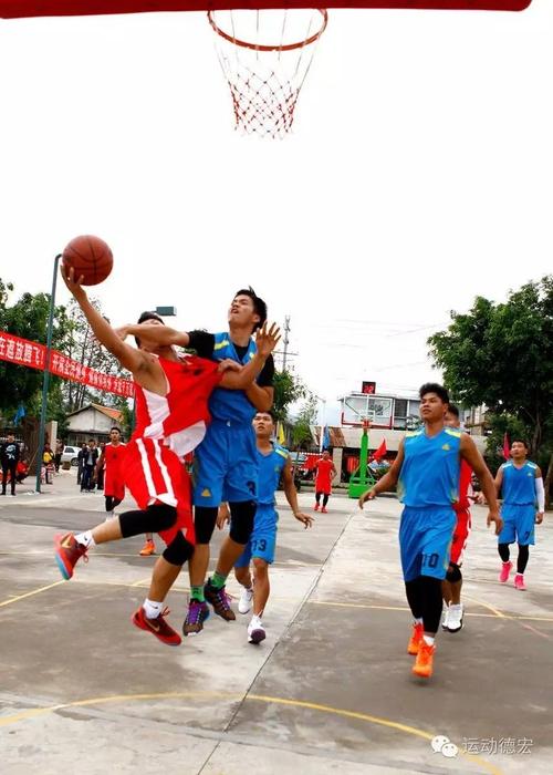 小坝镇篮球比赛
