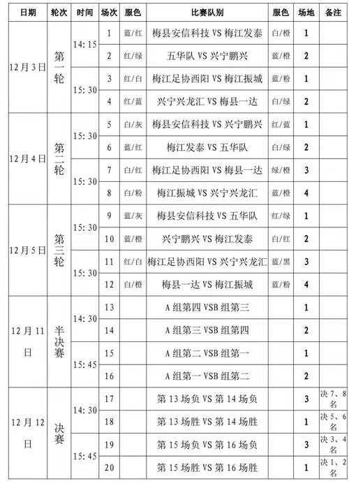 广州队足球直播赛程表时间