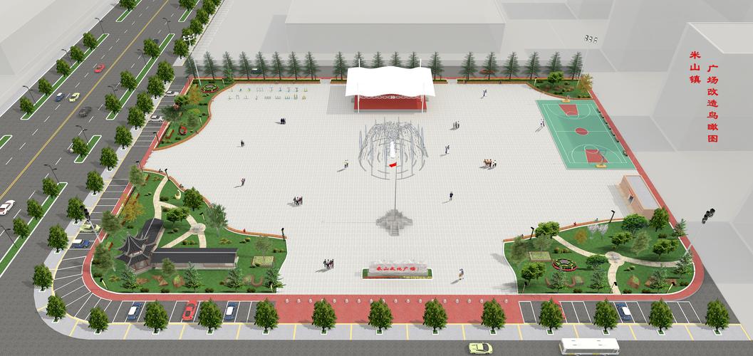 村文化广场_村文化广场设计平面图