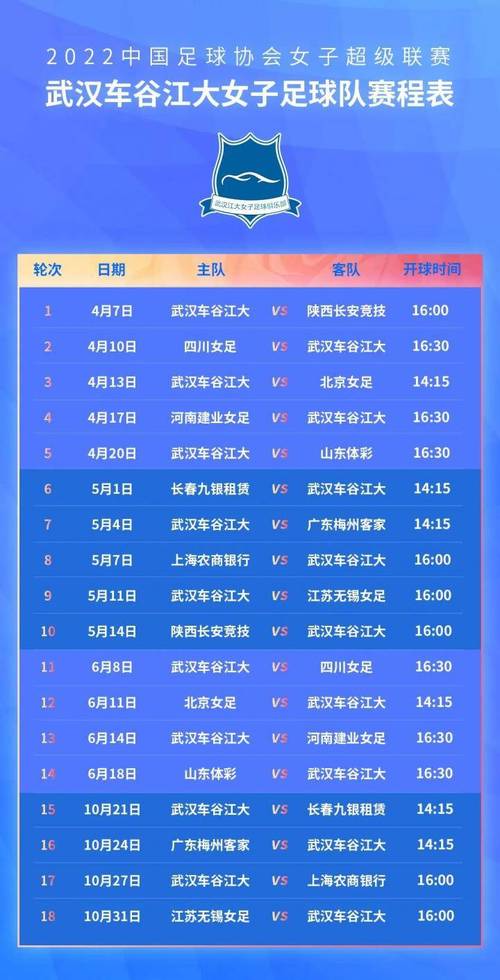 武汉女子足球锦标赛_武汉女子足球联赛赛程表