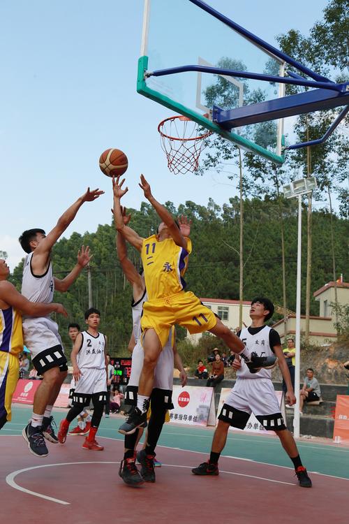 河图镇篮球比赛