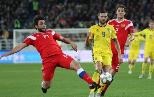 瑞典vs俄罗斯足球直播