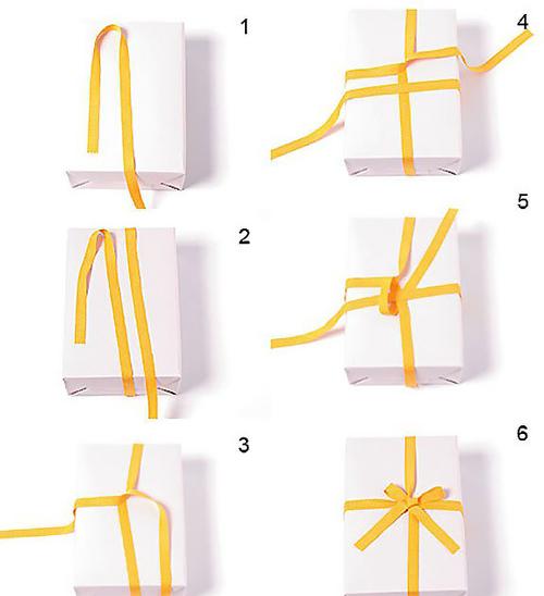 篮球礼物盒丝带系法