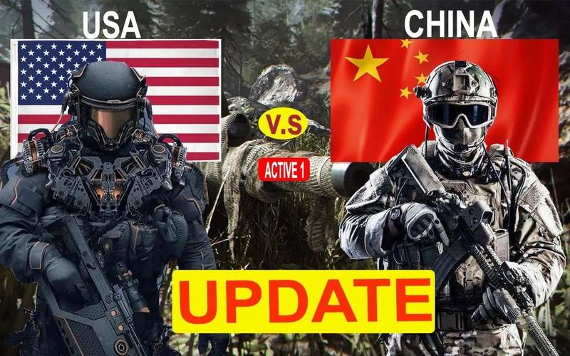 美国vs中国的图片大全