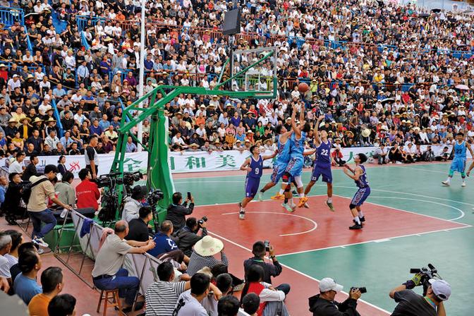 贵州乡村篮球总决赛直播现场
