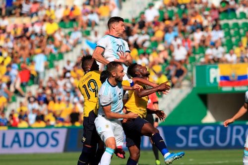 阿根廷足球队6比1厄瓜多尔2019
