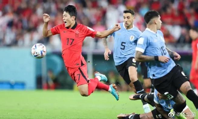韩国队对乌拉圭世界杯直播