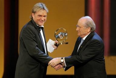 2001世界足球先生颁奖