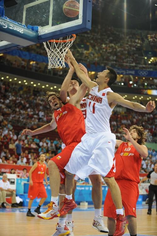 2004奥运会男篮中国vs西班牙